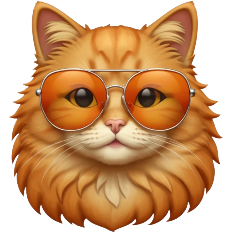 Cat wearing sunglasses emoji