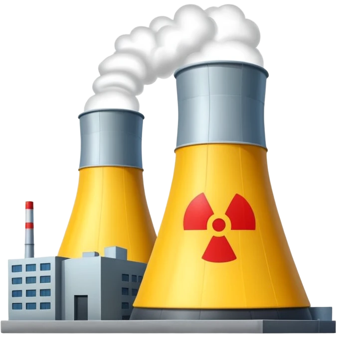 Nuclear power plants emoji