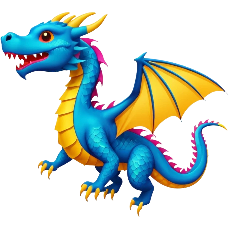 dragon shape kite emoji