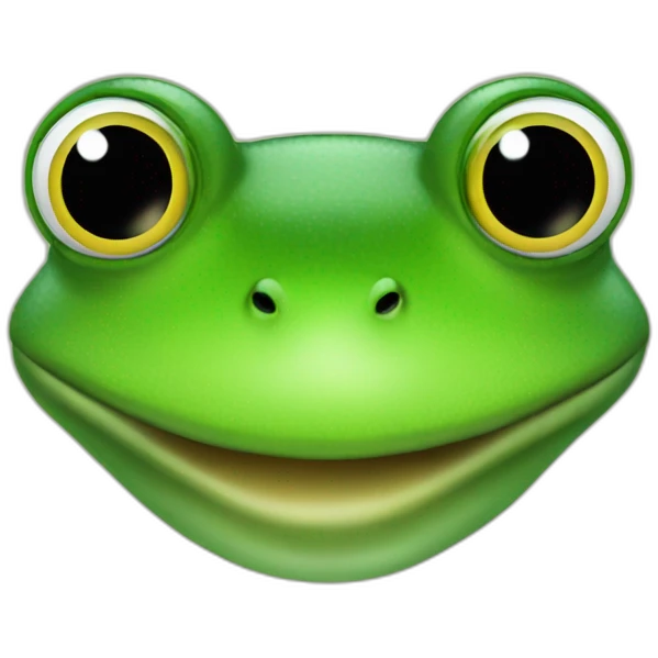 frog poker face emoji