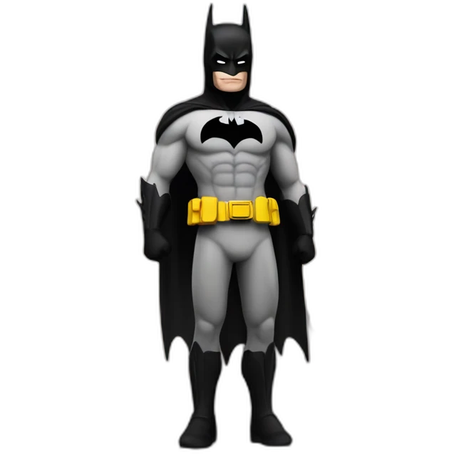 Batman next to Burj Khalifa emoji