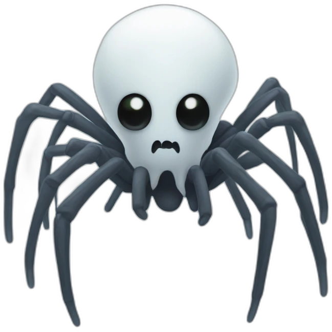 Ghost spider emoji