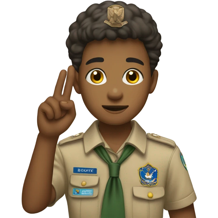 Scout’s honor  emoji