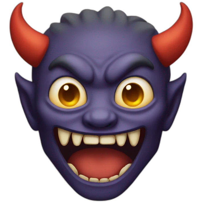Demon emoji emoji