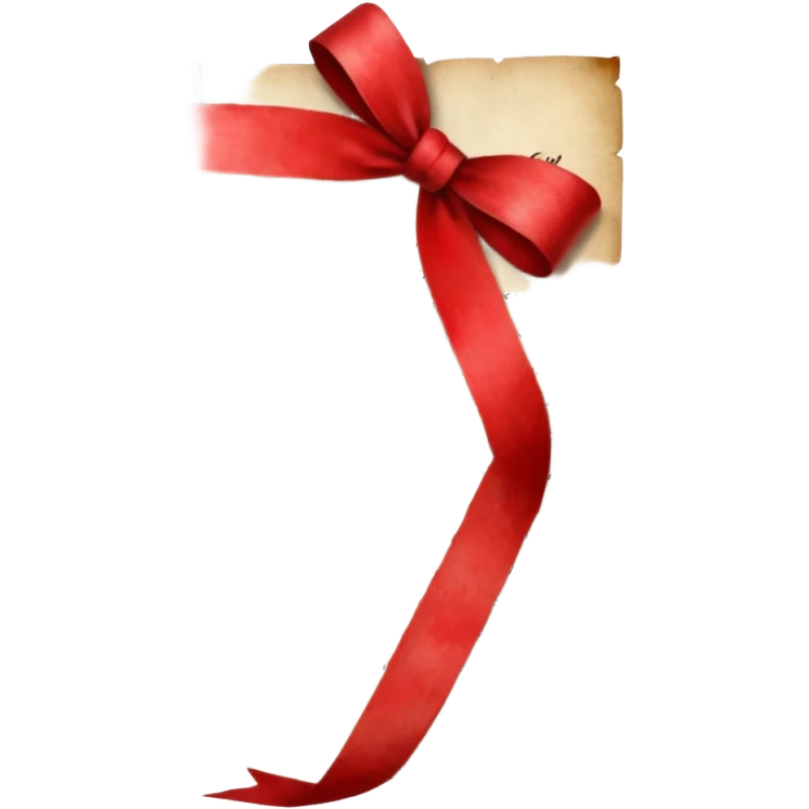 aged letters, tied with a red ribbon, envelopes, corespondence, aesthetic emoji