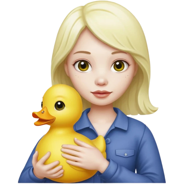 Vecna  from stranger things holding a duck emoji