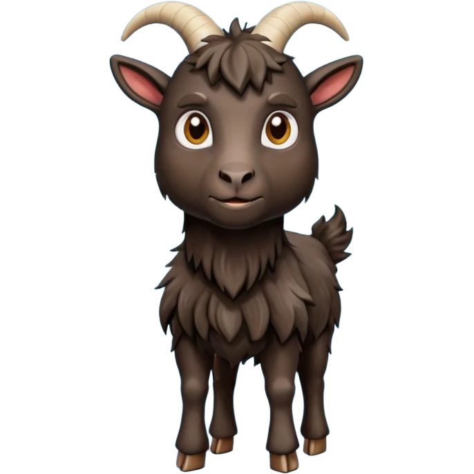 black goat emoji