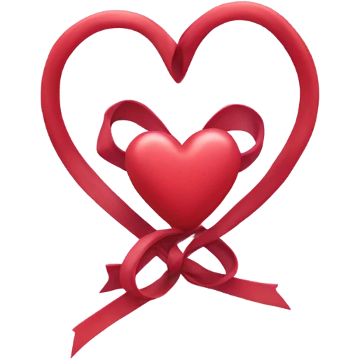 heart bow  emoji
