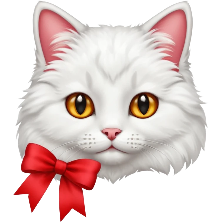 cat with a ribbon emoji