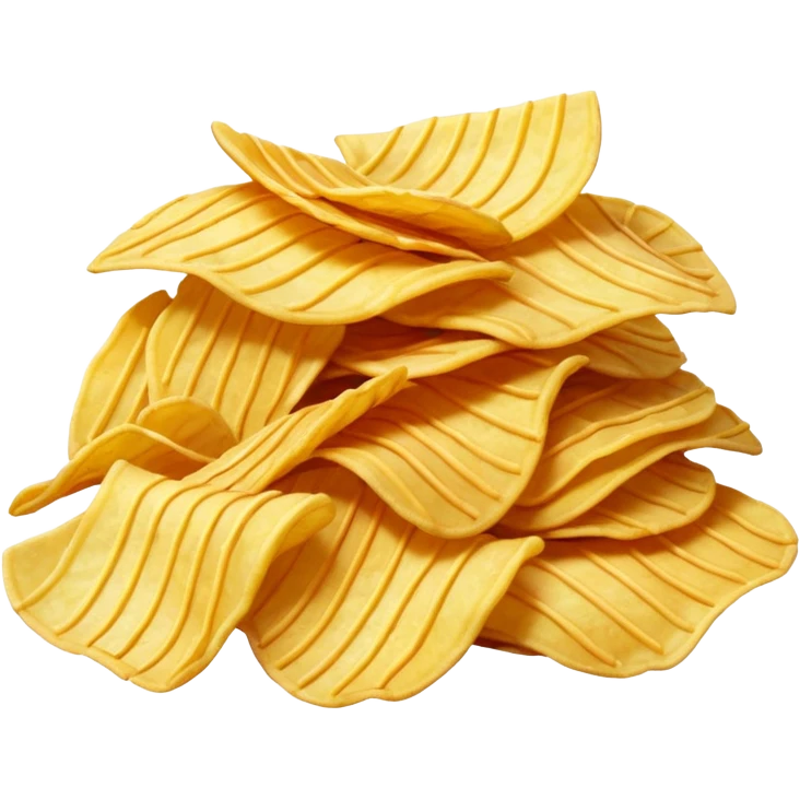 Some potato chips. emoji