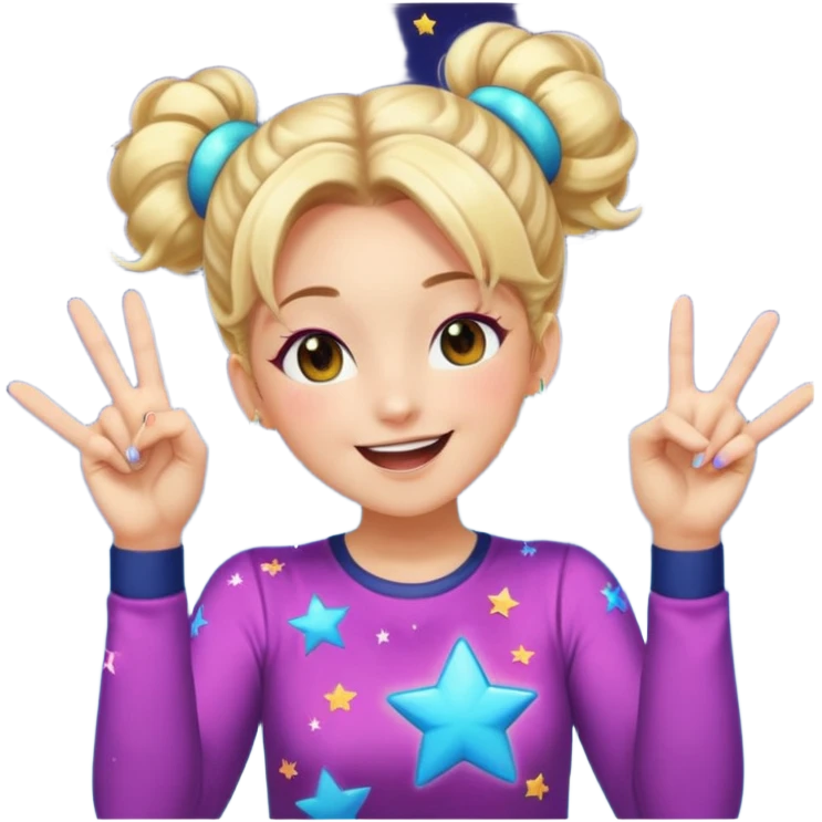 คาแรกเตอร์: สดใส พลังเยอะ ตัวแม่สายเอ็นเตอร์เทน
ลุคอิโมจิ:

ตาเป็นประกายเหมือนดาว

ผมแกละ / มัดสองข้าง

เสื้อสีสด ๆ

ท่าชูสองนิ้ว / กระโดด / หัวเราะตาปิด
ฟีล: pop idol, sunshine girl emoji