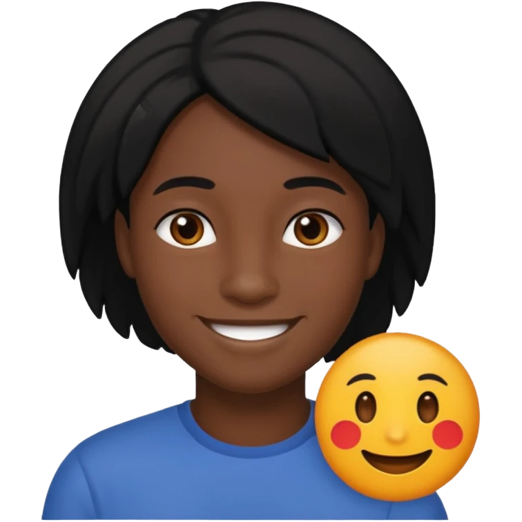 make the person a black person emoji