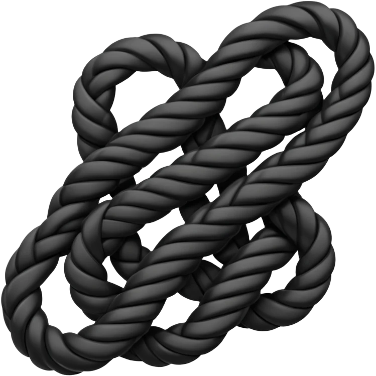 Lazo negro emoji