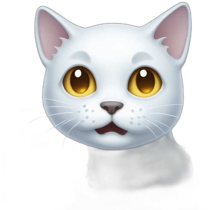 ghost cat emoji