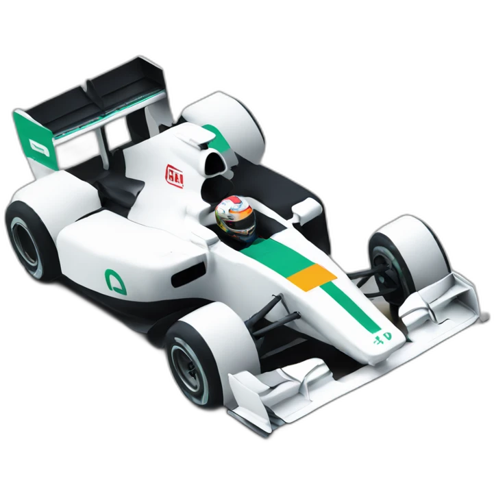 F1 car emoji