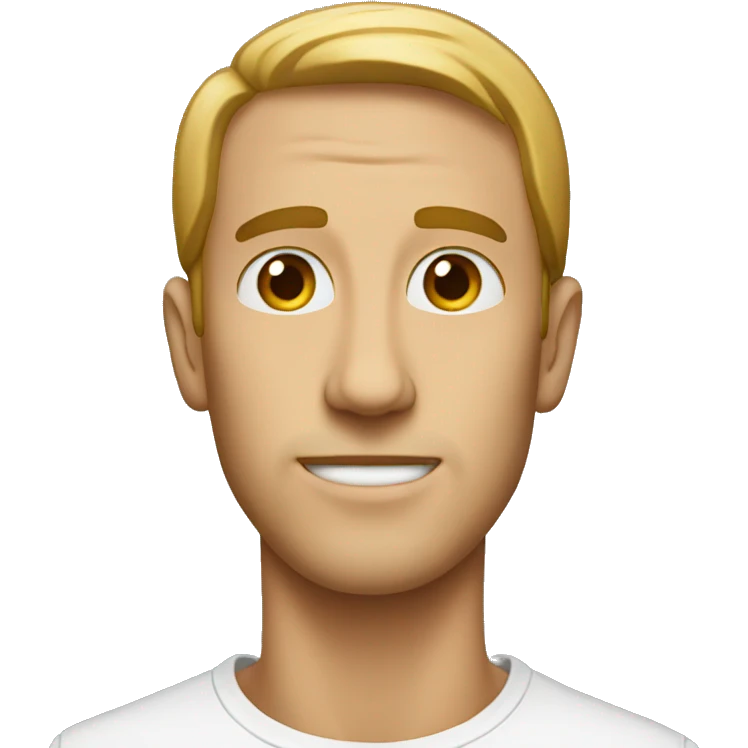 a guy with a very long neck emoji