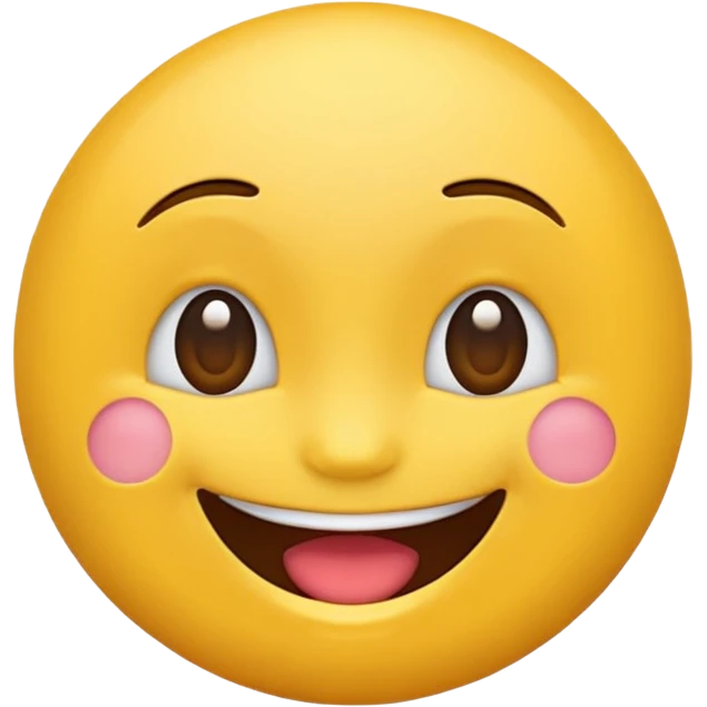 Create me a 🤣 like not have water on eyes emoji