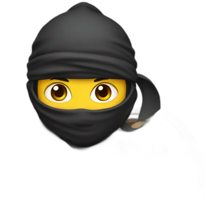 Ninja in car emoji