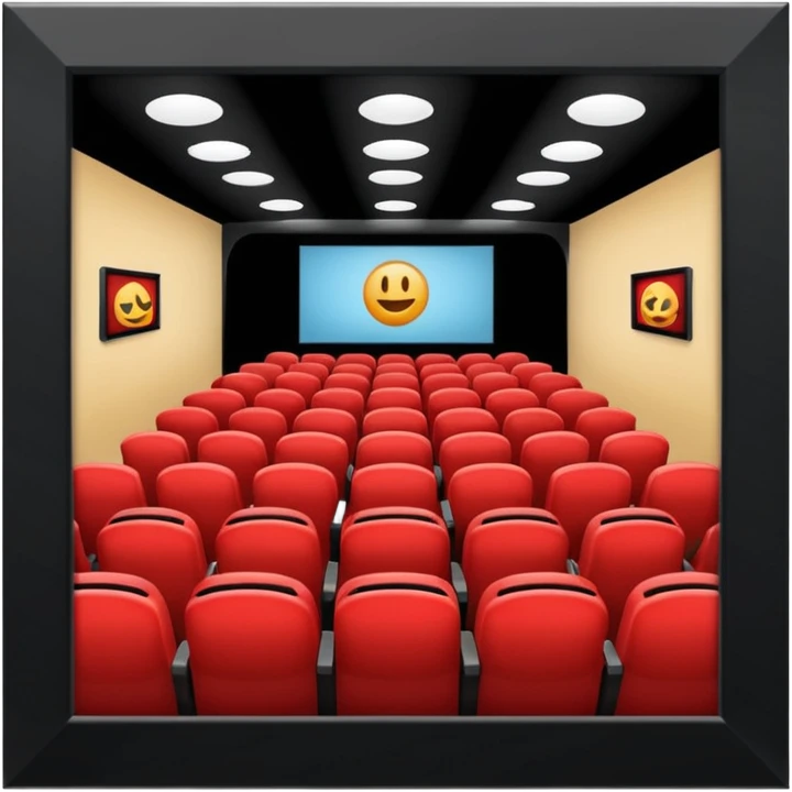 sala de cine emoji