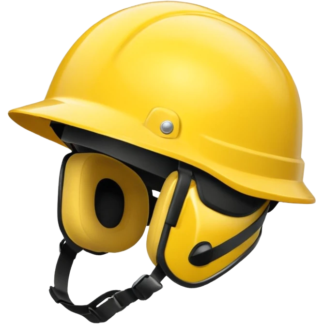 YELLOW HELMET emoji