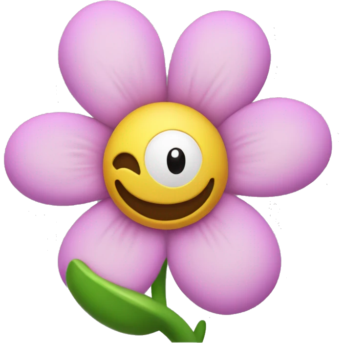 Wonder flower from Super Mario Wonder emoji
