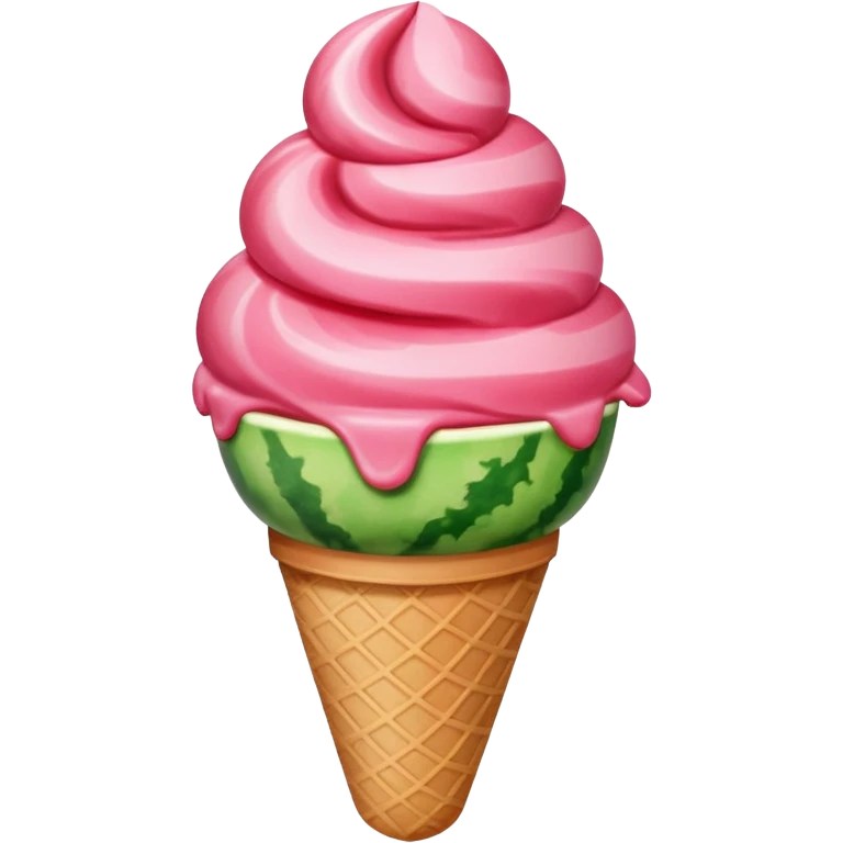watermelon ice cream emoji