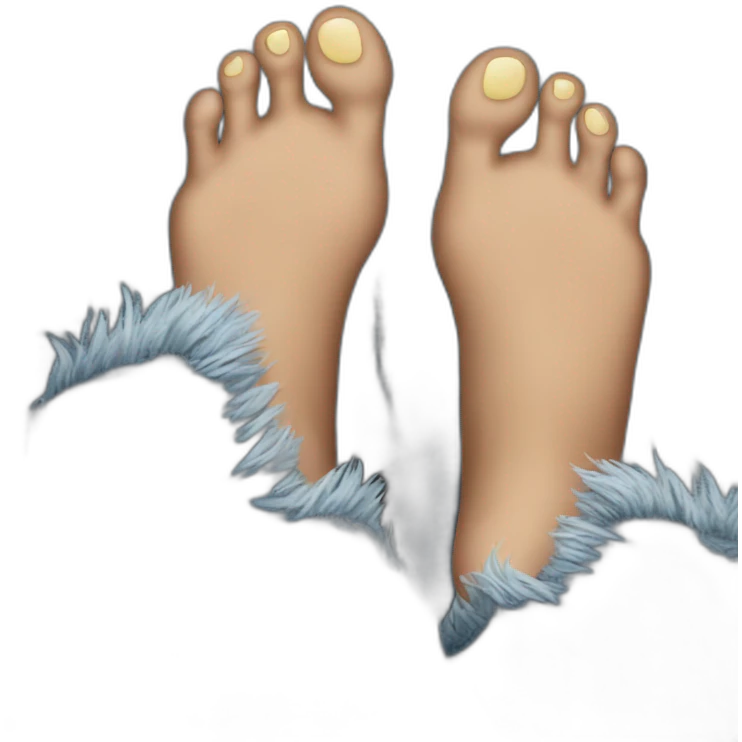jeans and feet emoji