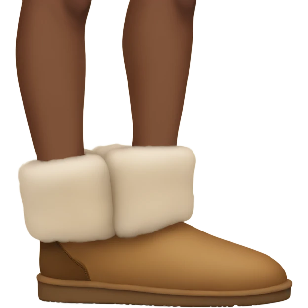 Ugg slippers emoji
