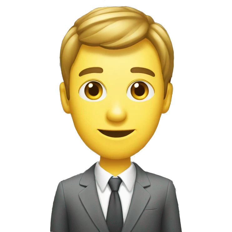 Agent immobilier en slip emoji