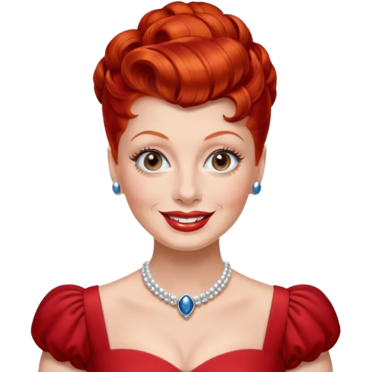 Lucille Ball emoji