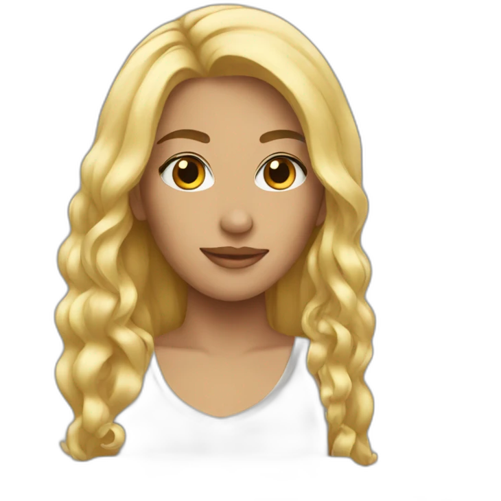 LOVE blonde emoji