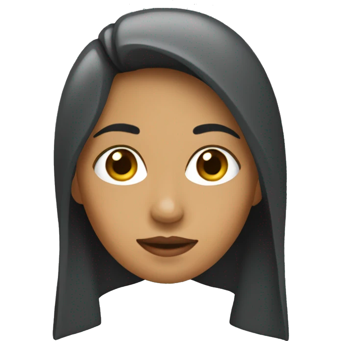 Mujer enojada  emoji