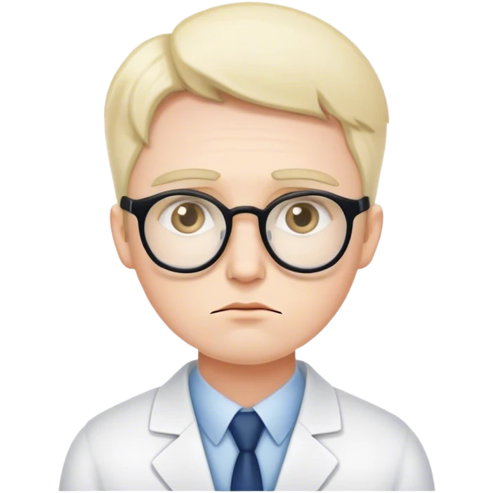 Optician bored emoji
