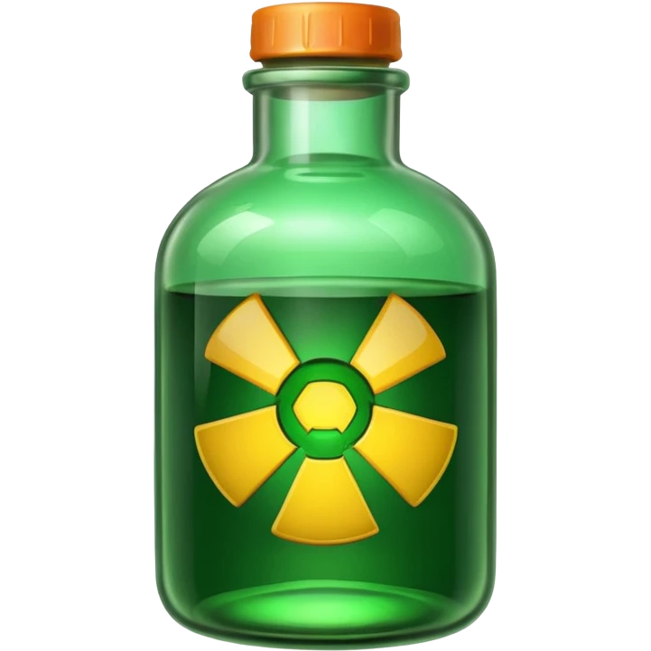 toxic bottle emoji