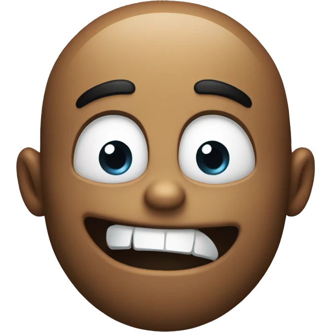scared emoji while smileing emoji
