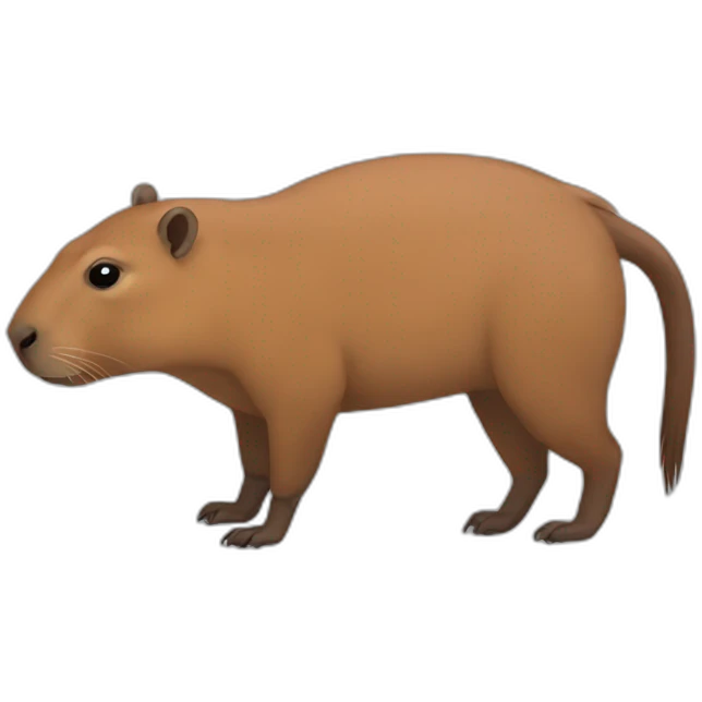 Capibara emoji