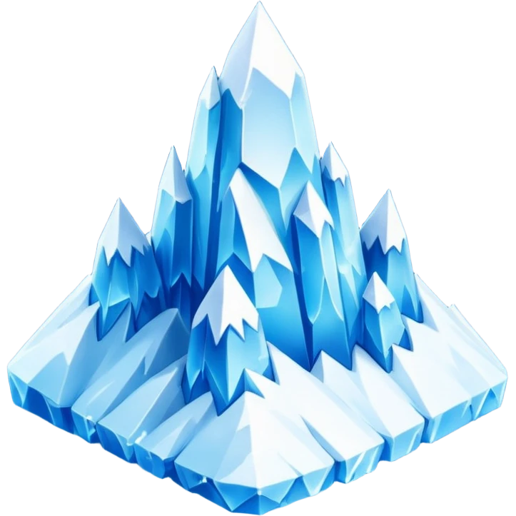 ice mountain emoji