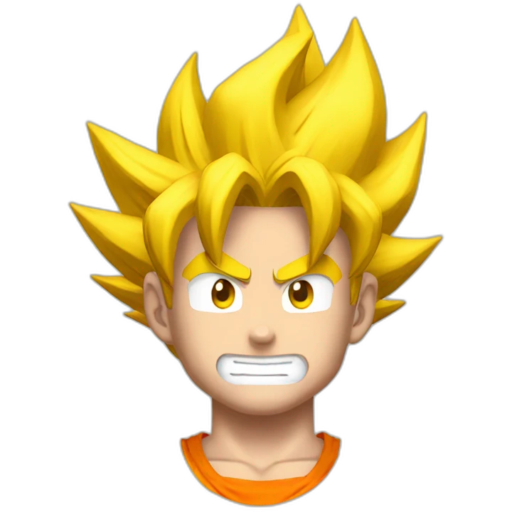 Goku supersayan emoji