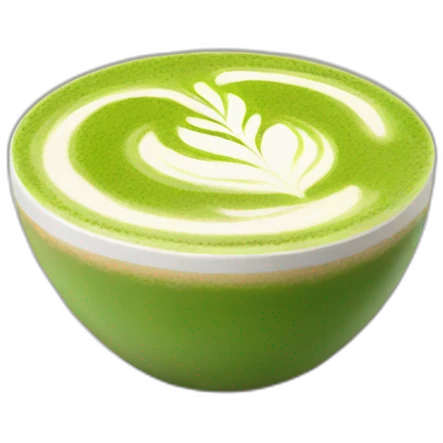 matcha latte emoji