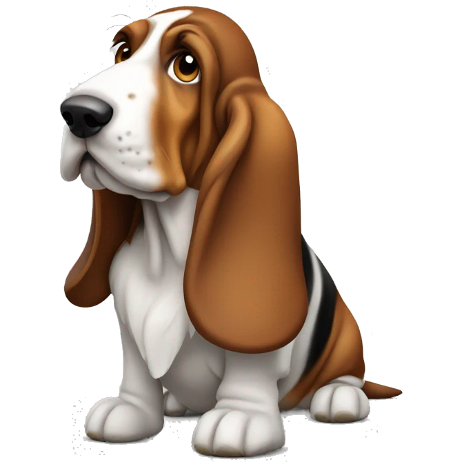 a basset hound emoji
