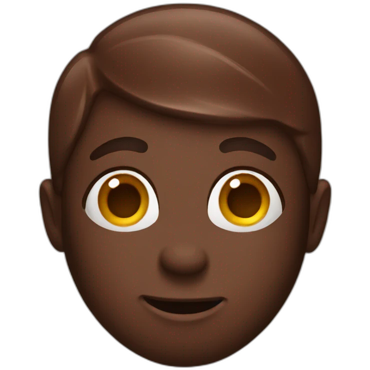 Chocolate eat emoji