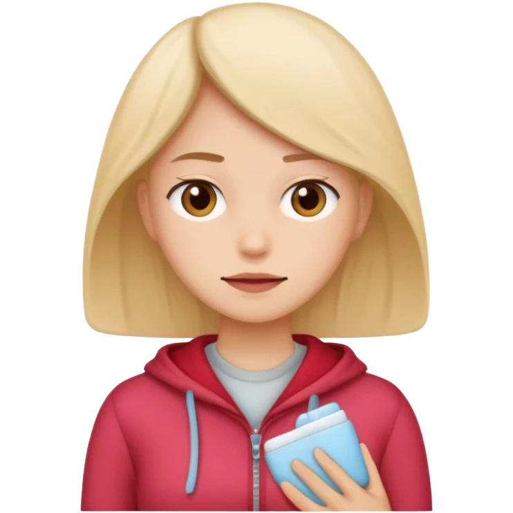 Reproductive syestem menstraul period emoji
