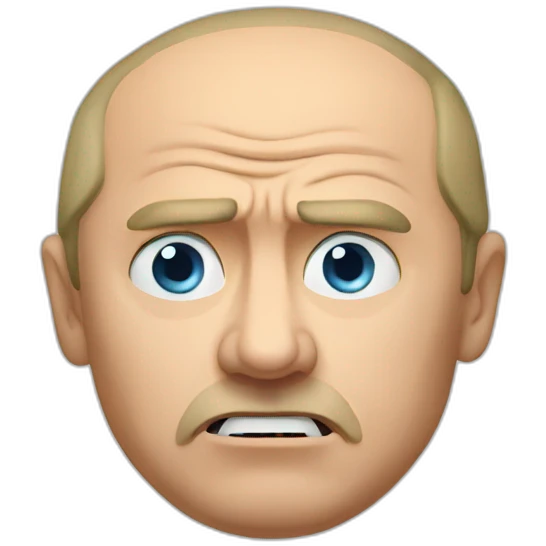 angry putin emoji