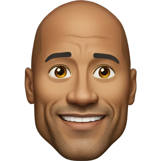 Dwayne "The Rock" Johnson emoji