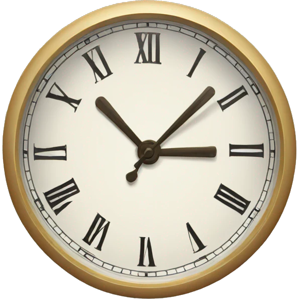 clock emoji