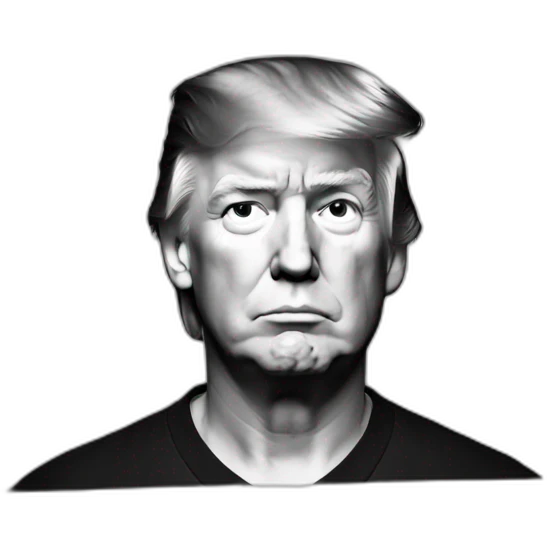 trump's mugshot emoji