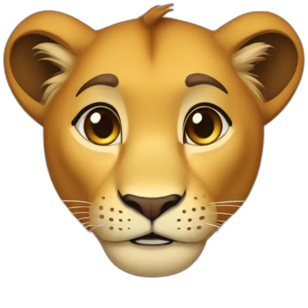 Nala roi lion emoji