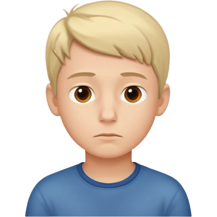 boy thinking abouting something  emoji