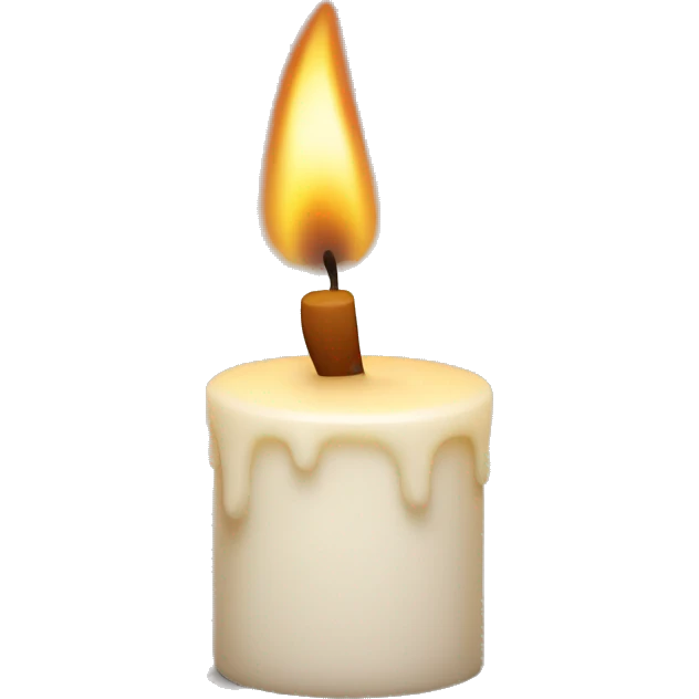 number one candle  emoji