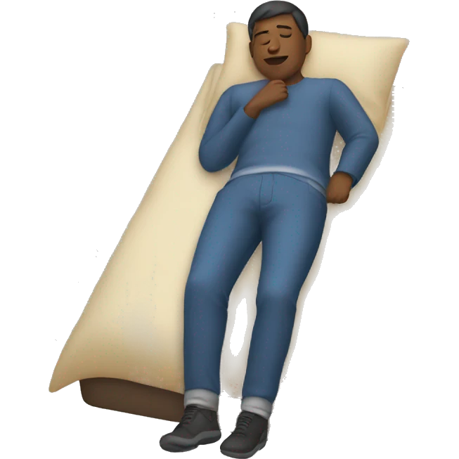 person lying down emoji
